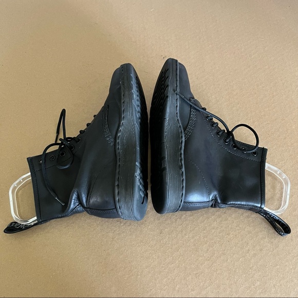 Dr. Martens Newton Black Midi Lace Up Boot - Picture 3 of 10